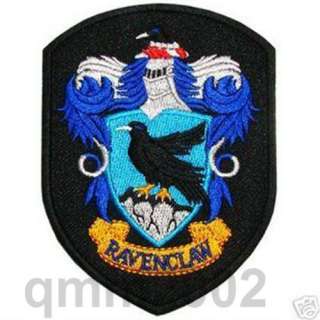 8PCS Set Harry Potter House Crest Iron On Patch Badge Magic Fancy 