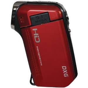   QuickShots DXG 5B6V Mini Digital Video Camera (Red)