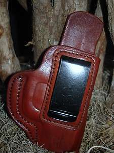SIG SAUER P238 LEATHER RH ITP IWB INSIDE PANTS HOLSTER w/ COMFORT TAB 