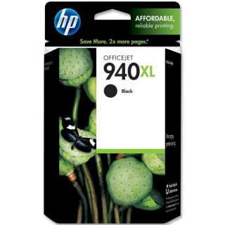 HP GENUINE 940XL Black Ink (RETAIL BOX) (C4906AN) 940 XL Officejet 