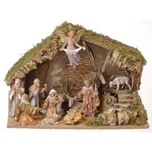  Fontanini 5 Religious Christmas Nativity Italian Style Stable 