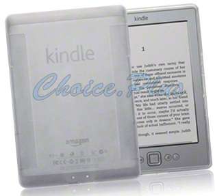 Clear Flexi Grip Gel TPU Skin Case Cover For  Kindle 4 4th 