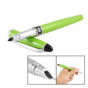   Nib Green Alloy Shell Screw Pump Filler Fountain Pen