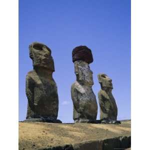  Ahu Tongariki, Easter Island, Chile, Pacific Premium 