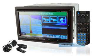 KENWOOD IN DASH 2 DIN CAR STEREO GPS NAVIGATION/DVD RECEIVER BLUETOOTH 