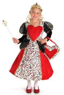 QUEEN of HEARTS Princess Paradise Costume Dress NEW  