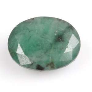   Natural 4.70 Ct Untreated Green Emerald Oval Shape Loose Gemstone