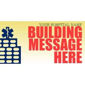  3x6 Vinyl Banner   Generic Building Message Everything 