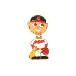   Pin   Cleveland Indians Bobble Head Pin by Aminco
