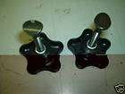 toro set of two knobs screws for handle expedited shipping