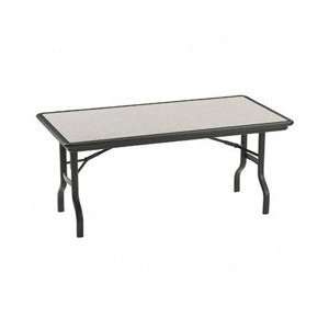  Indestruc Tables™ Rectangular Folding Table, 96 x 30, Granite 