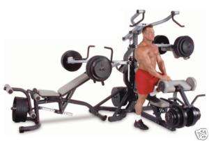 Body Solid PowerLIFT Freeweight Leverage Gym SBL460  