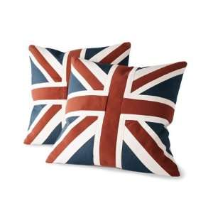  Old Hickory Tannery Union Jack Pillow Group