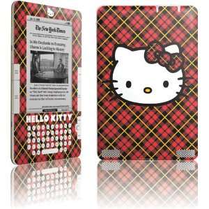 com Hello Kitty Face   Red Plaid skin for  Kindle 2