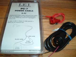 PC 7 Power Cable Lowrance Eagle Paper Graph X 15A X 15B X 155A Mach1 
