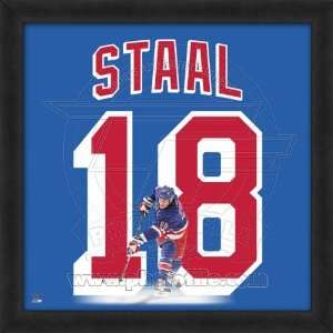  Marc Staal New York Rangers No. 18   NHL Framed Uniframe 