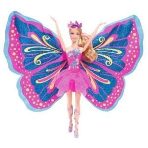    Barbie Fairy   Tastic Pink/Purple Princess Doll: Toys & Games