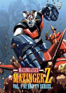 MAZINGER Z COMPLETE SERIES 4 DVD SET NEW  