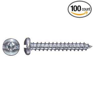  ROC 6166 205 Combination Pan Head Sheet Metal Screw 8 Thd 