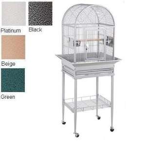  HQ Green Dometop with Stand Bird Cage, 18 L X 16 W X 56 