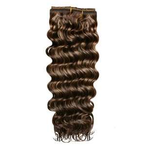  18 inches Indian Remy Human Hair Deep Curl Weave Hair 