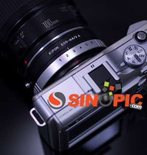 Canon EOS lens to Micro 