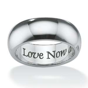  PalmBeach Jewelry Stainless Steel Tailored Inspirational 