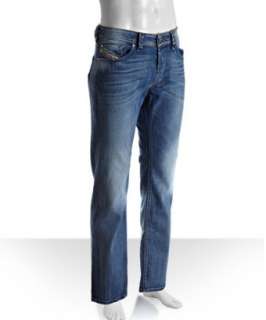 Diesel blue stretch denim Larkee straight leg jeans   up to 