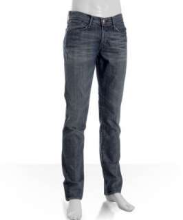 Earnest Sewn milky blue Kyrre slim tapered leg jeans   up to 