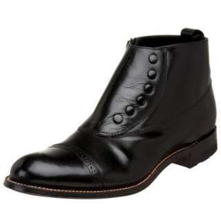Stacy Adams Mens Madison Cap Toe Spat Boot   designer shoes, handbags 