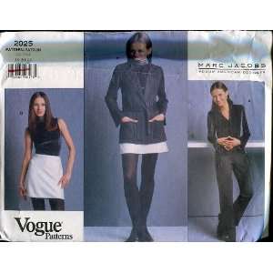  Vogue Marc Jacobs Petite Jacket, Top, Skirt & Pants 