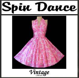 50s Vintage Style Rock n Roll Swing Petticoat Dress NEW  
