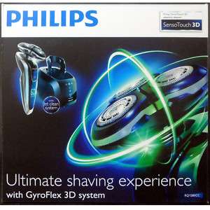Philips Senso Touch 3D mens shaver RQ1280CC / Jet Clean System 