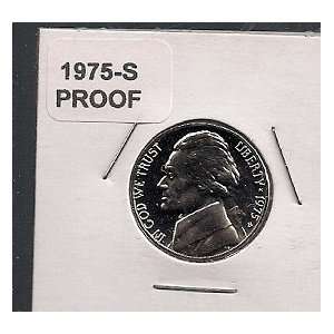  1975 PROOF JEFFERSON NICKEL NICE COIN!: Everything Else