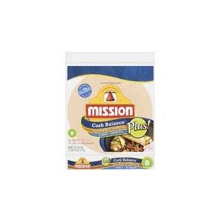Mission Carb Balance Large/Burrito Whole Wheat Tortillas 8 per package 