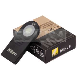 Genuine Nikon ML L3 Remote Control For D7000 D5100 D5000 D3000 D90 D70 