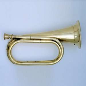   War Era Brass Bugle US Military Cavalry Style Horn New Toys & Games