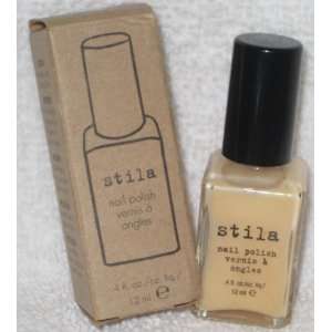   Stila Nail Polish in Silk   Full Size in Box