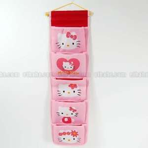    Hello Kitty Wall Hanging Pocket Organizer Storage Bag: Baby