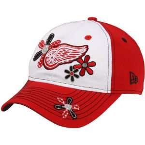 NHL New Era Detroit Red Wings Youth Girls Daisy Dots Hat 