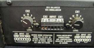 QSC CX4T Stereo Power Amplifier Rack Gear  