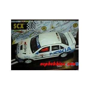   SCX   1/32 Mitsubishi Lancer Nokia, Analog (Slot Cars) Toys & Games