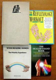 Lot Of 4 HEALING HANDS BooksThe Reflexology Workout, The Healers 