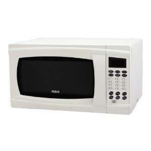 RCA RMW1112 1.1 Cubic Feet Microwave Oven, White  Kitchen 