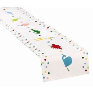  Tag Party Animal 100 Percent Cotton Table Runner