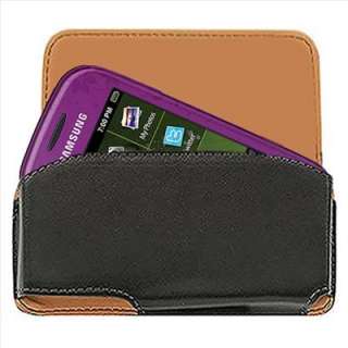  Leather Pouch Belt Clip Case for Samsung Trender M380 Sprint Accessory
