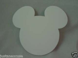  Mickey Mouse Icon Drink Coaster 6 Pc Set Black & White 