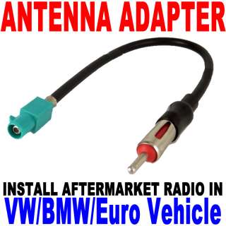 40 EU10 VW/BMW/Euro Vehicle Antenna Adapter EU 6 EU6  