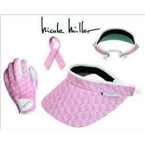  Nicole Miller Pink Ribbon Golf Glove by GloveIt (HandLeft 