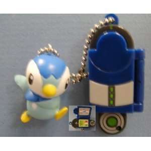 Nintendo Pokemon Figure Keychain Piplup: Toys & Games